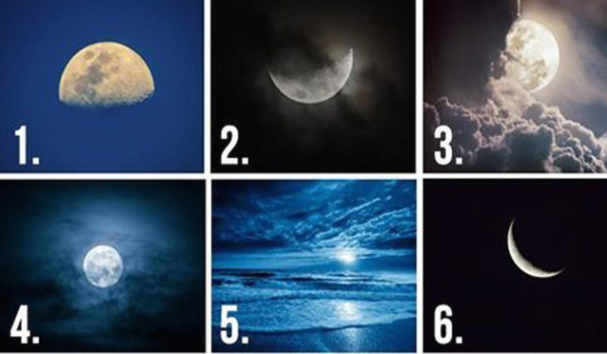 Válassz 1 Holdat a 6 Közül, Megmutatja a Legtitkosabb Gondolataidat