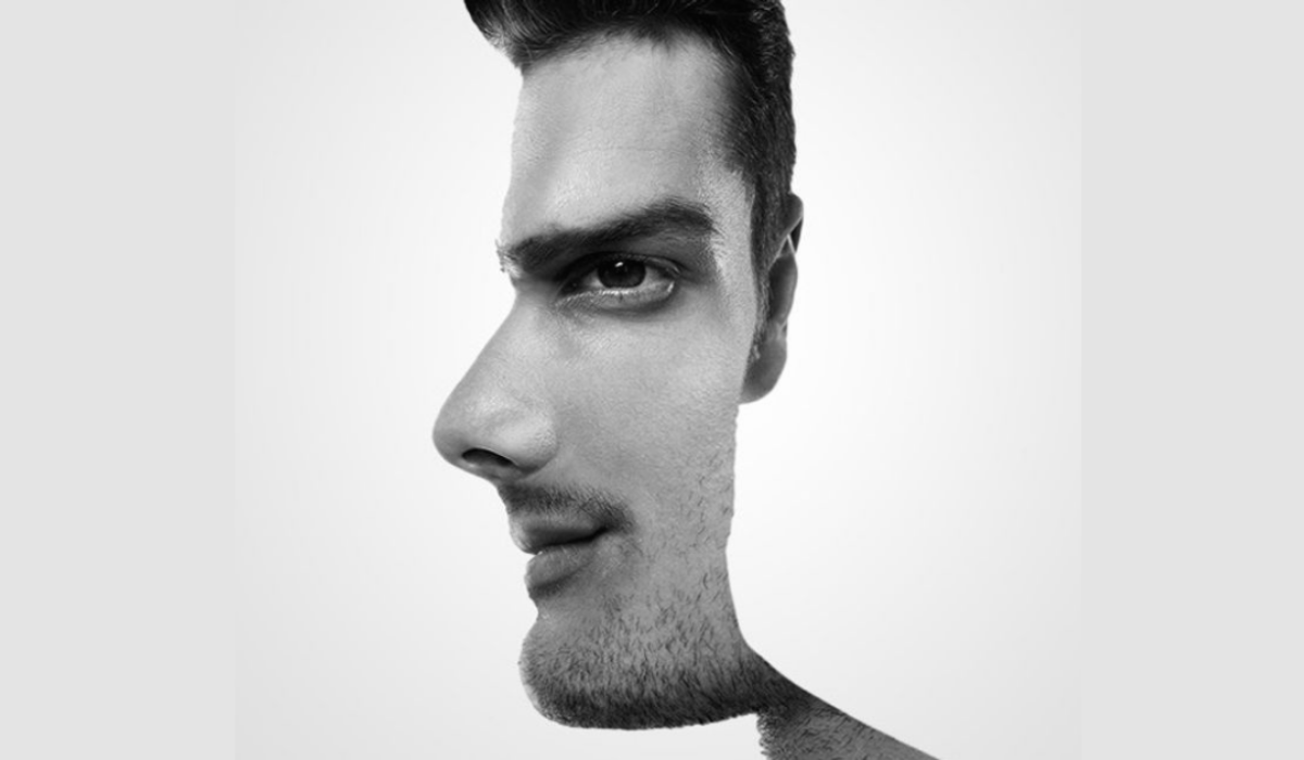 Ez az Optikai Illúzió Rengeteget Elárul az Agyműködésedről! Te Oldalról Vagy Szemből Látod a Férfit?