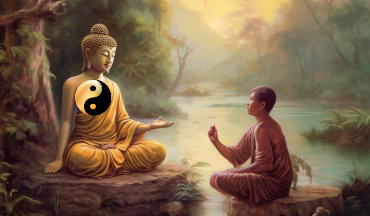 Buddha és a fiatalember története, rövid mese a karmáról