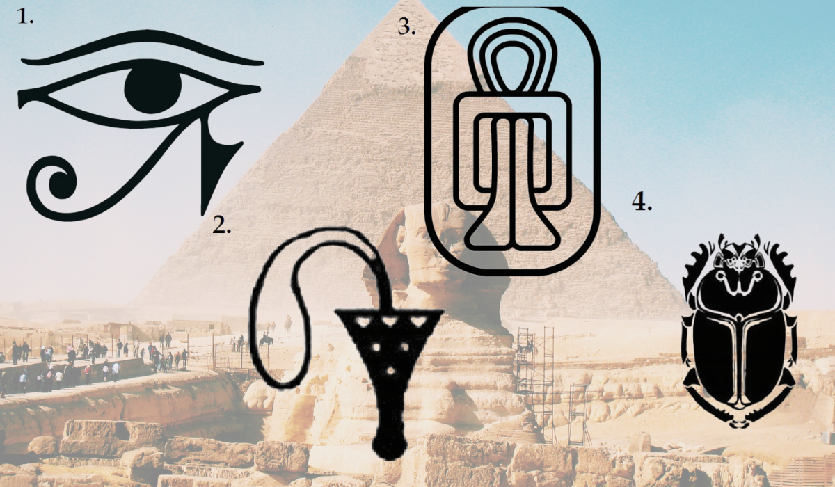 Válassz 1 egyiptomi szimbólumot, fogadd az ősi üzenetet