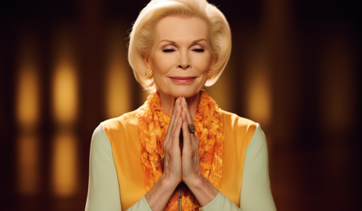 Louise L. Hay hála imája aktiválja a bőség energiáját