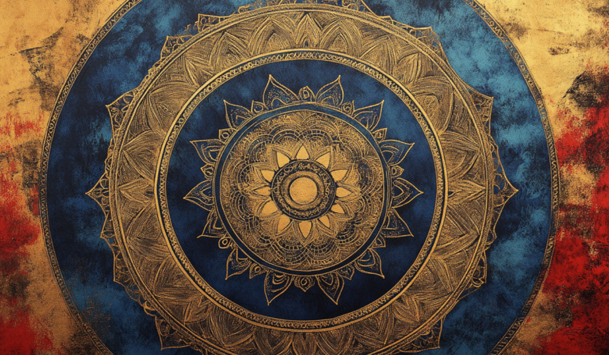 Mandala rajzolás kezdőknek, lépésről lépésre