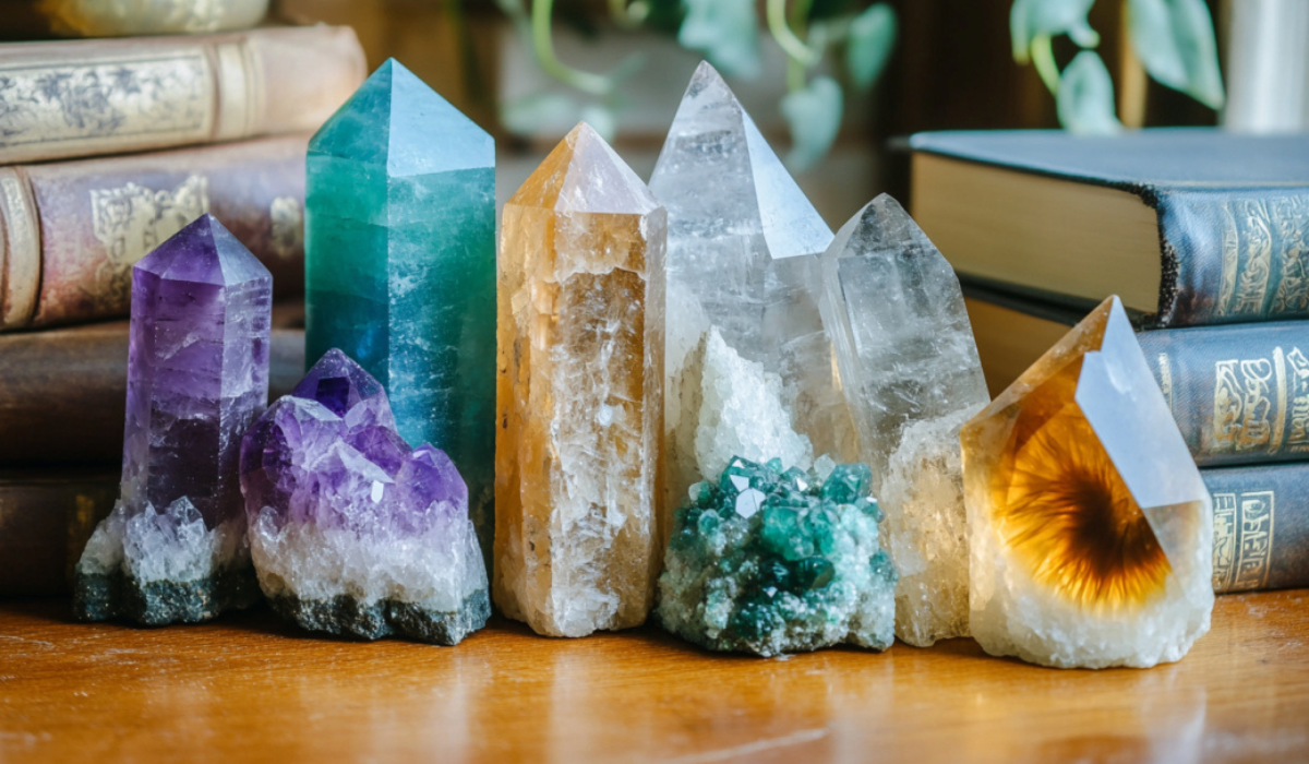 A tanulást segítő kristályok listája