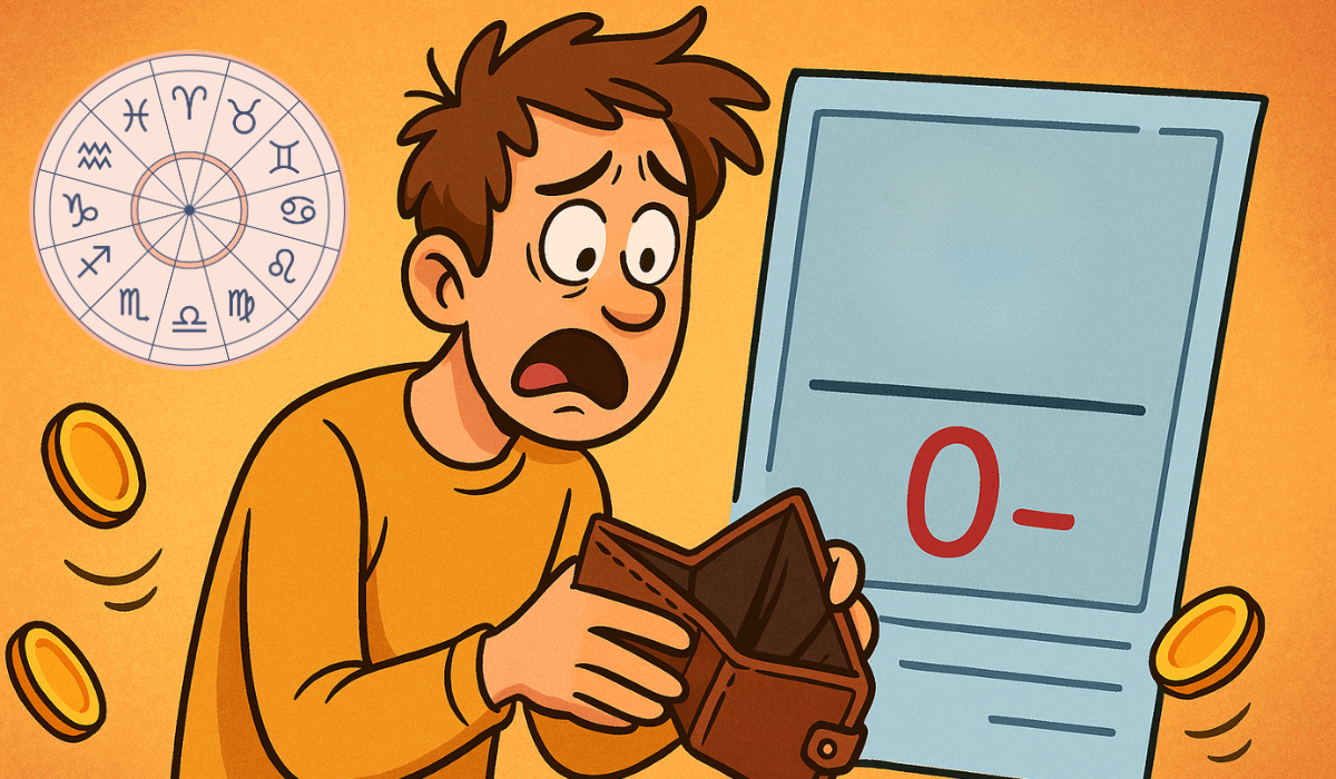 Ezek a csillagjegyek bánnak legrosszabban a pénzzel, nekik hó végére már gyakran üres a számlájuk