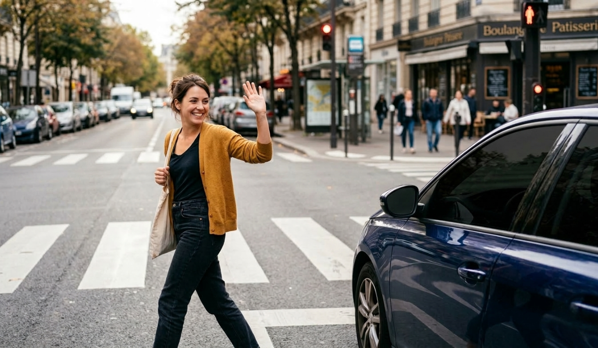 Meg szoktad köszönni az autósnak amikor átenged a zebrán? Ez különös dolgot árul el rólad a pszichológusok szerint